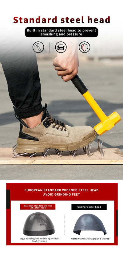 Zapatos de Seguridad Casual Resistentes para Trabajo y Senderismo - Image 8