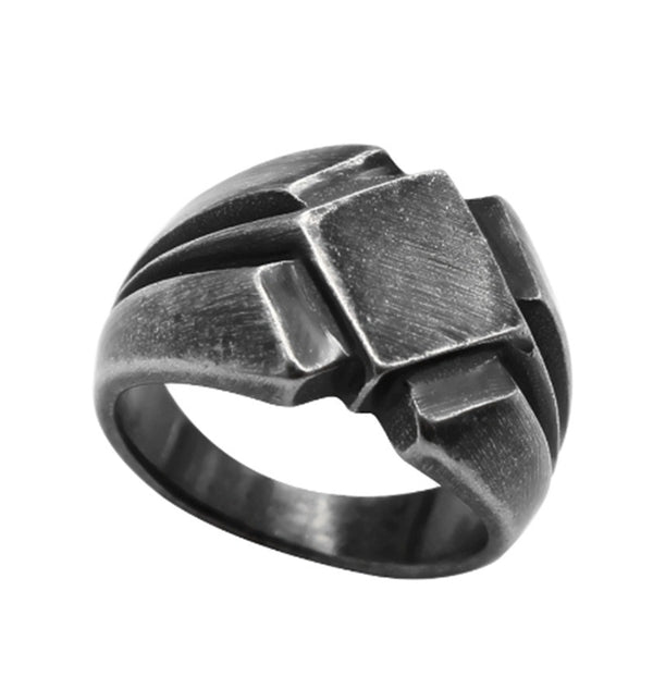 Anillo Punk Vintage para Hombre - Estilo Casual y Rebelde