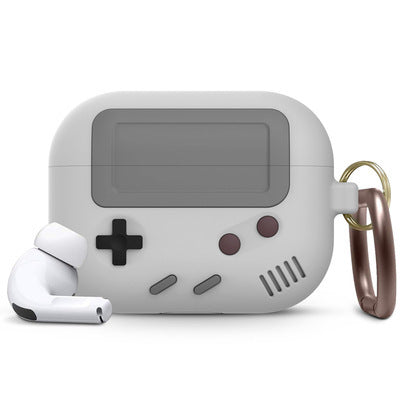 Funda Silicona AirPods Pro Diseño Retro Consola Clásica con Llavero - Image 18