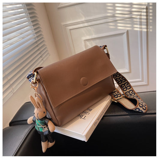 Bolso Bandolera Cuadrado Mini Retro Otoño-Invierno con Correa Ancha - Image 13