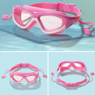 Gafas de Natación Infantiles Antivaho con Tapones Auditivos Integrados - Image 4