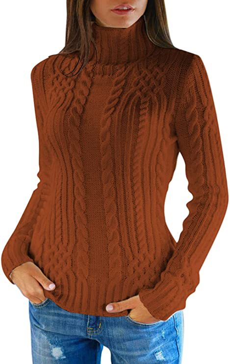 Suéter Ajustado de Cuello Alto para Mujer - Diseño Elegante y Versátil - Image 16