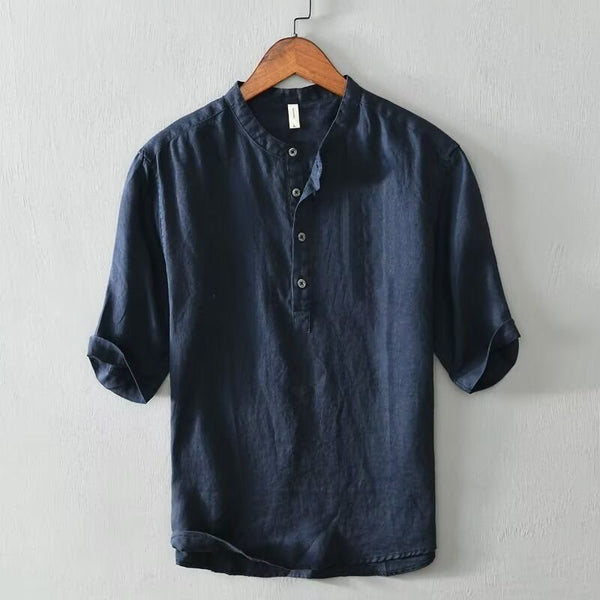 Camiseta Retro Japonesa Suelta Estilo Fashion para Hombre - Image 7