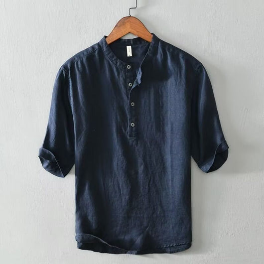 Camiseta Retro Japonesa Suelta Estilo Fashion para Hombre - Image 7