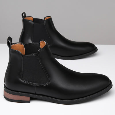 Botas Chelsea de Cuero para Hombre - Estilo Ejecutivo Puntiagudo - Image 23