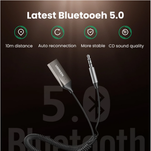 Receptor Bluetooth para Auto con Entrada Auxiliar y Audio de Alta Calidad - Image 6