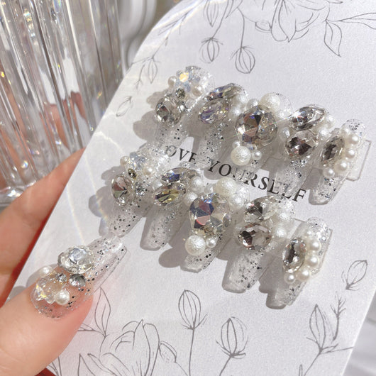 Pegatinas de Uñas con Diamantes - Diseño Pure Desire Wind - Image 8
