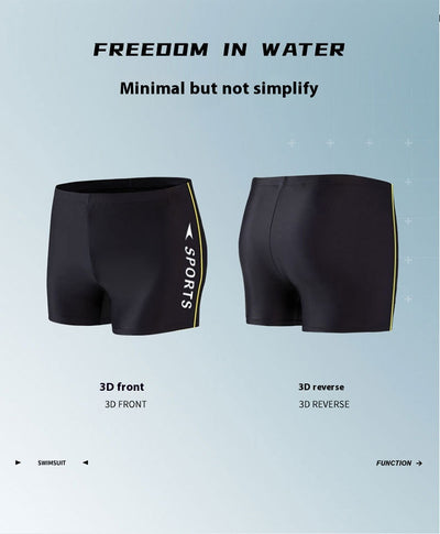 Bañador Deportivo Talla Grande con Control Abdominal para Aguas Termales - Image 19