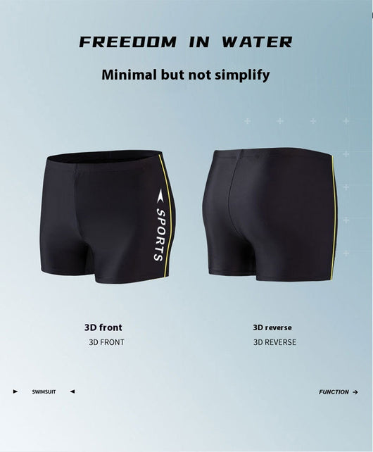 Bañador Deportivo Talla Grande con Control Abdominal para Aguas Termales - Image 19