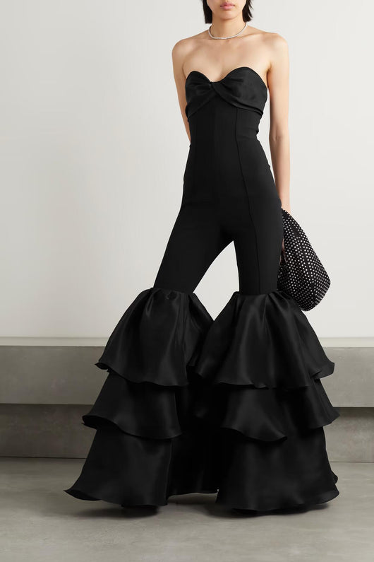 Jumpsuit Elegante Tubo con Diseño Bandage para Mujer - Image 15