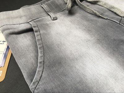 Pantalones Deportivos Elásticos Grises Talla Grande para Mujer - Image 10
