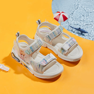 Sandalias Princesa Sunshine para Niñas - Zapatos Transpirables con Diseño de Osito Adorable - Image 10