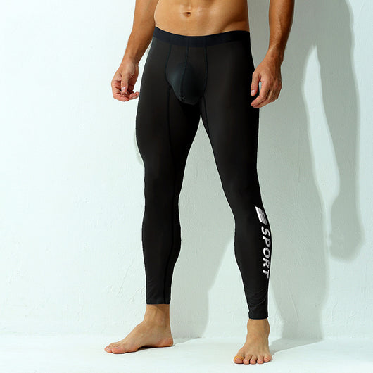 Pantalones Pijama Elásticos sin Costuras Ice Silk Ultradelgados de Secado Rápido - Image 7