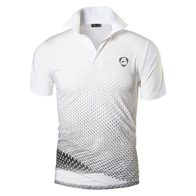 Polo Deportivo Manga Corta Rojo para Golf y Tenis - Image 2