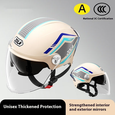 Casco Motociclista Abatible de Protección Solar para Todas las Estaciones - Image 13