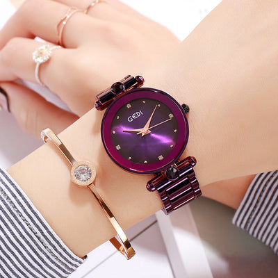 Reloj de Pulsera Acero Inoxidable para Mujer con Movimiento de Cuarzo - Image 11