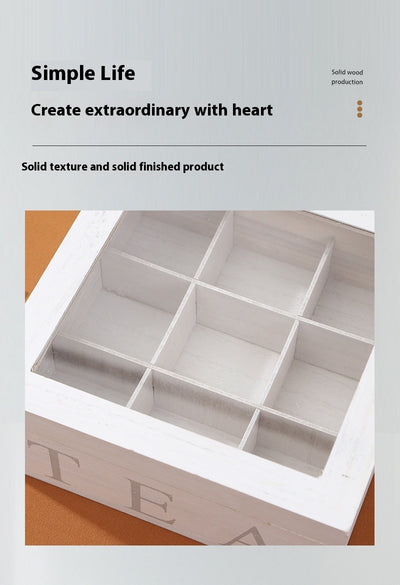 Caja Organizadora de Café con Compartimentos y Tapa Transparente - Image 15