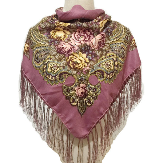 Pañuelo Étnico Baotou para Mujer - Estilo Tradicional - Image 9