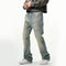American Street Distressed Relaxed Straight Jeans