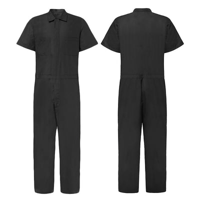 Jumpsuit Casual con Cierre y Solapa - Diseño Europeo Moderno para Mujer - Image 4
