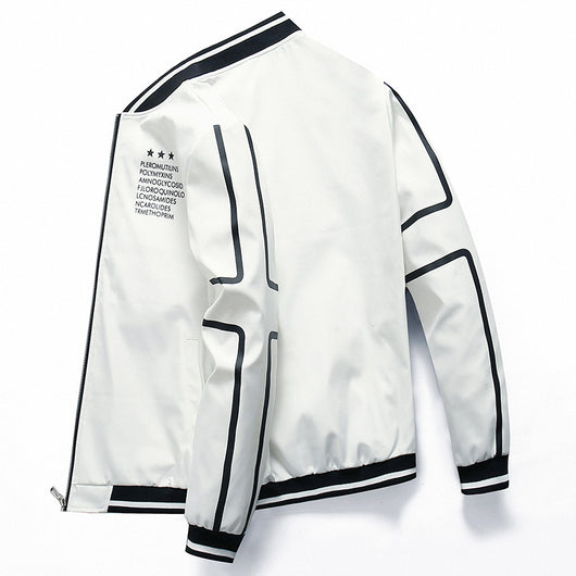 Chaqueta Suelta con Cuello Mao - Comodidad Diaria - Image 7