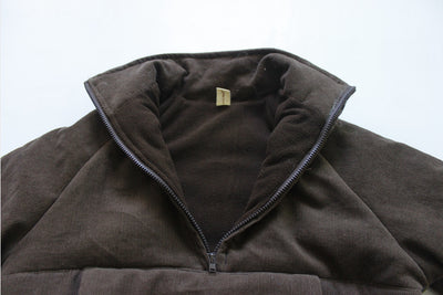 Sudadera Fleece Vintage con Chaqueta de Algodón - Image 11