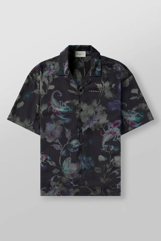 Blusa Casual Estampada de Manga Corta Suelta - Image 9
