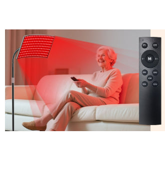 Lámpara Giratoria de Terapia de Luz Roja con Calor Infrarrojo para el Hogar - Image 12