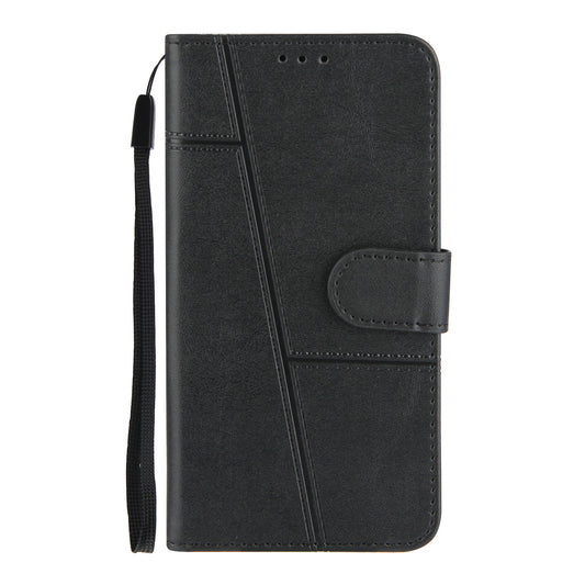 Funda para Celular con Patrón de Piel y Soporte de Tarjetas