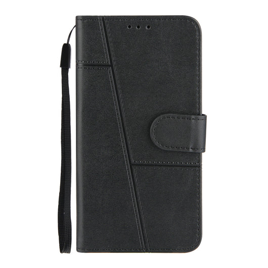 Funda para Celular con Patrón de Piel y Soporte de Tarjetas