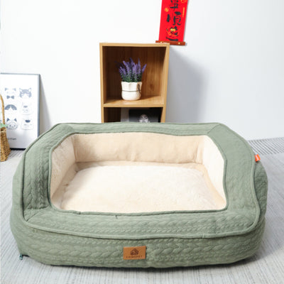 Cama Ortopédica para Perros Cuatro Estaciones con Funda Removible y Lavable - Image 7