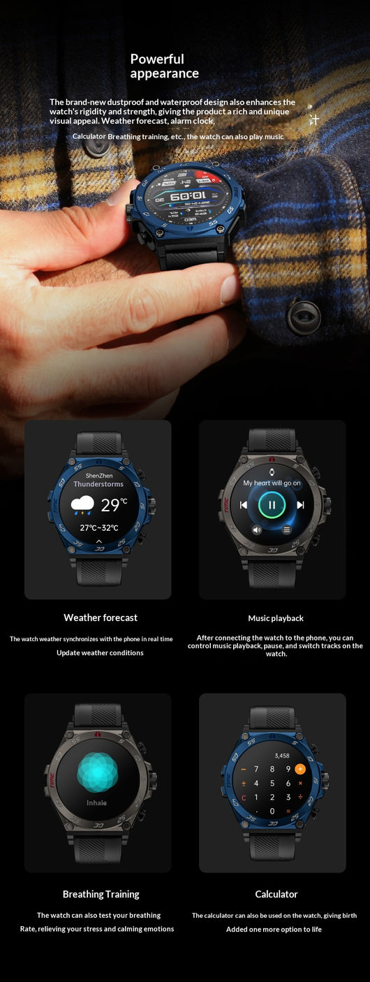 Smartwatch con Llamadas Bluetooth y Auriculares TWS Integrados - Image 26