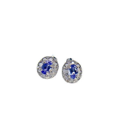 Aretes de Tanzanita Natural - Diseño Elegante y Sofisticado - Image 5