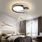 Lámpara Ventilador Nordic Minimalista de Lujo Atmosférico