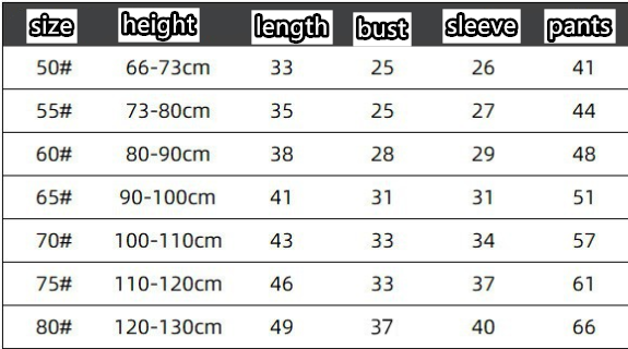 Conjunto de Ropa Interior Térmica de Algodón para Niños