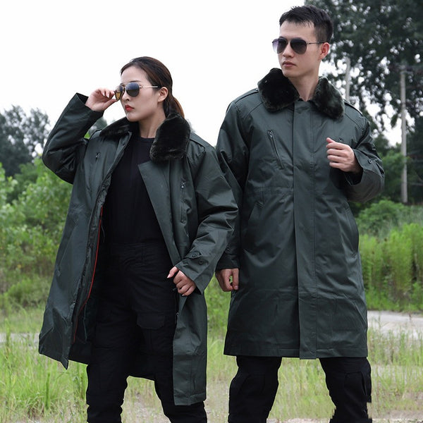 Abrigo Acolchado Militar Unisex para Invierno