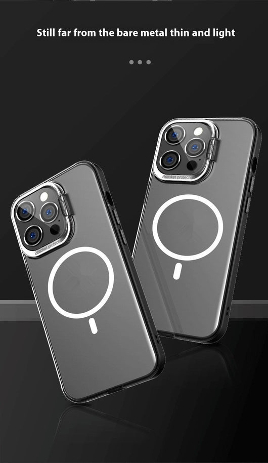 Funda Magnética Invisible con Soporte Metálico para Smartphone - Image 13