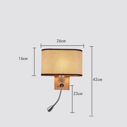 Luces LED para Cabecera de Cama - Diseño Moderno en Madera para Hoteles y Dormitorios - Image 6