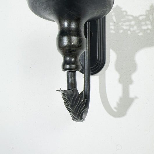 Candelabro Colgante de Hierro Forjado Negro para Decoración - Image 20