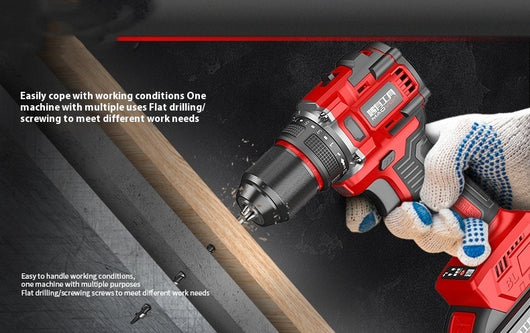 Taladro Percutor Inalámbrico Brushless con Batería de Litio - Image 6