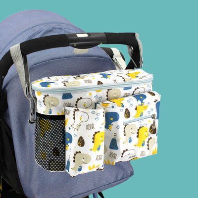 Organizador de Cochecito Bebé - Bolsa Multiusos con Gran Capacidad y Portabiberones - Image 3