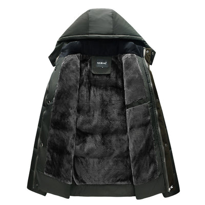 Chaqueta Acolchada de Plumas para Hombre Tallas Grandes - Image 9