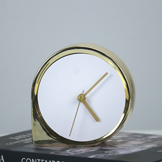 Reloj Colgante de Cerámica Nórdica Lujo - Decoración para el Hogar - Image 9