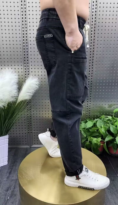 Pantalones Denim Rectos Talla Grande Primavera - Cómodos y Versátiles - Image 17
