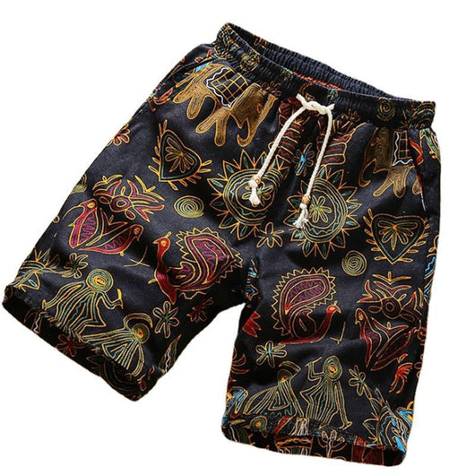 Pantalones Cortos Sueltos para Playa - Shorts Casuales Hombre