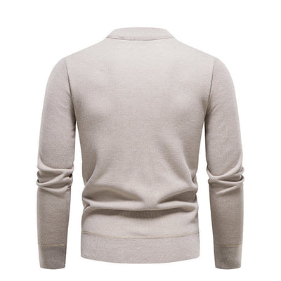 Suéter para Hombre con Forro Polar Grueso Cuello Redondo - Image 23