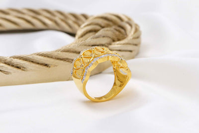 Anillo de Plata S925 Texturizado Efecto Estrellado - Image 9