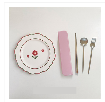 Plato Llano Cerámica Estilo Japonés Tulipán - Diseño Elegante y Funcional - Image 18