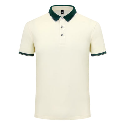 Polo Elástico de Algodón con Combinación de Colores - Image 7