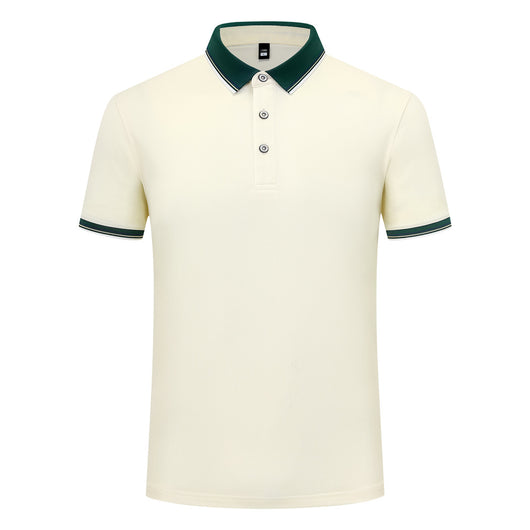 Polo Elástico de Algodón con Combinación de Colores - Image 7